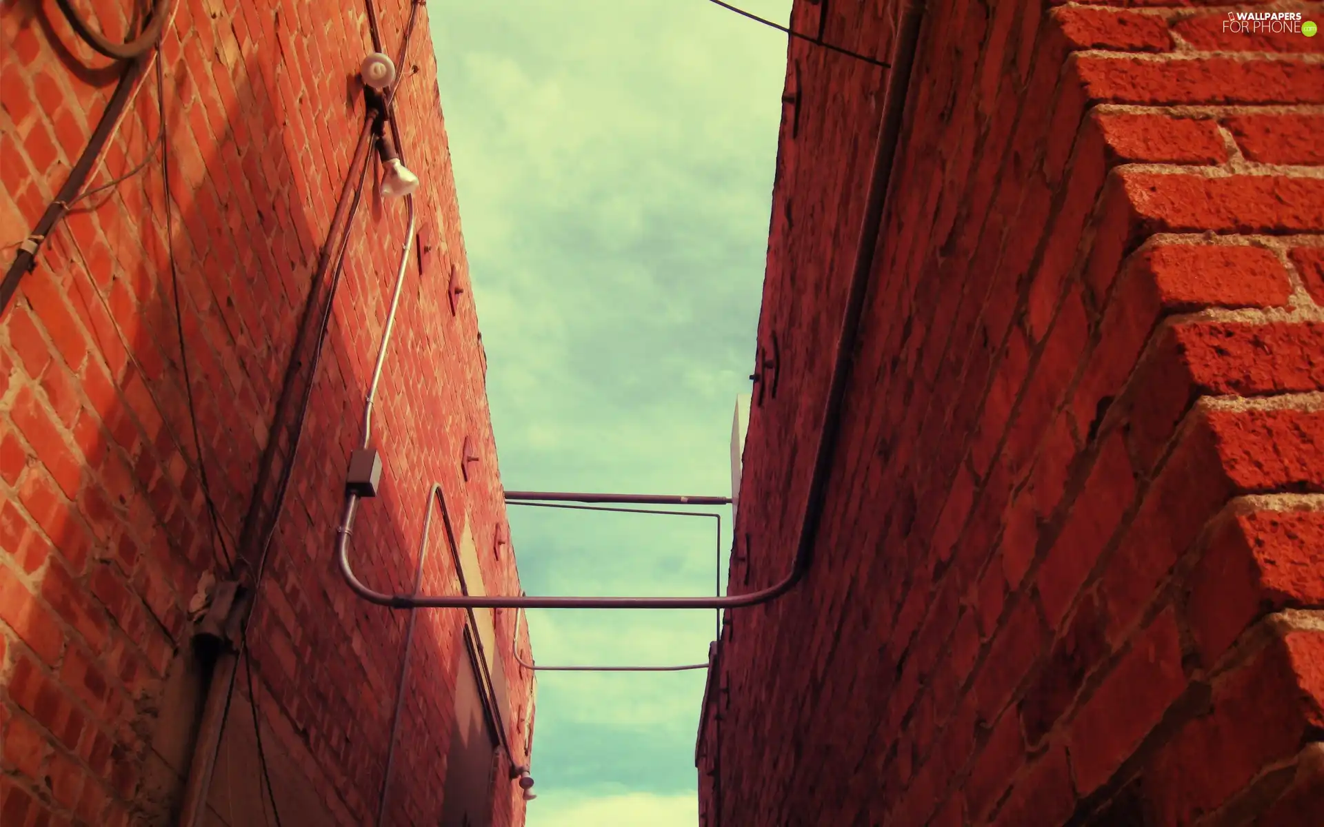 wall, brick