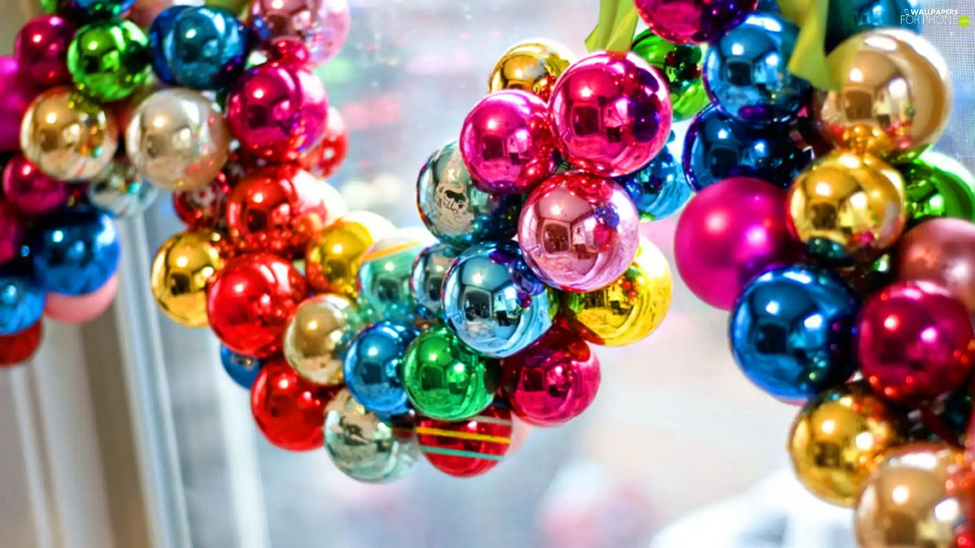 christmas, color, baubles