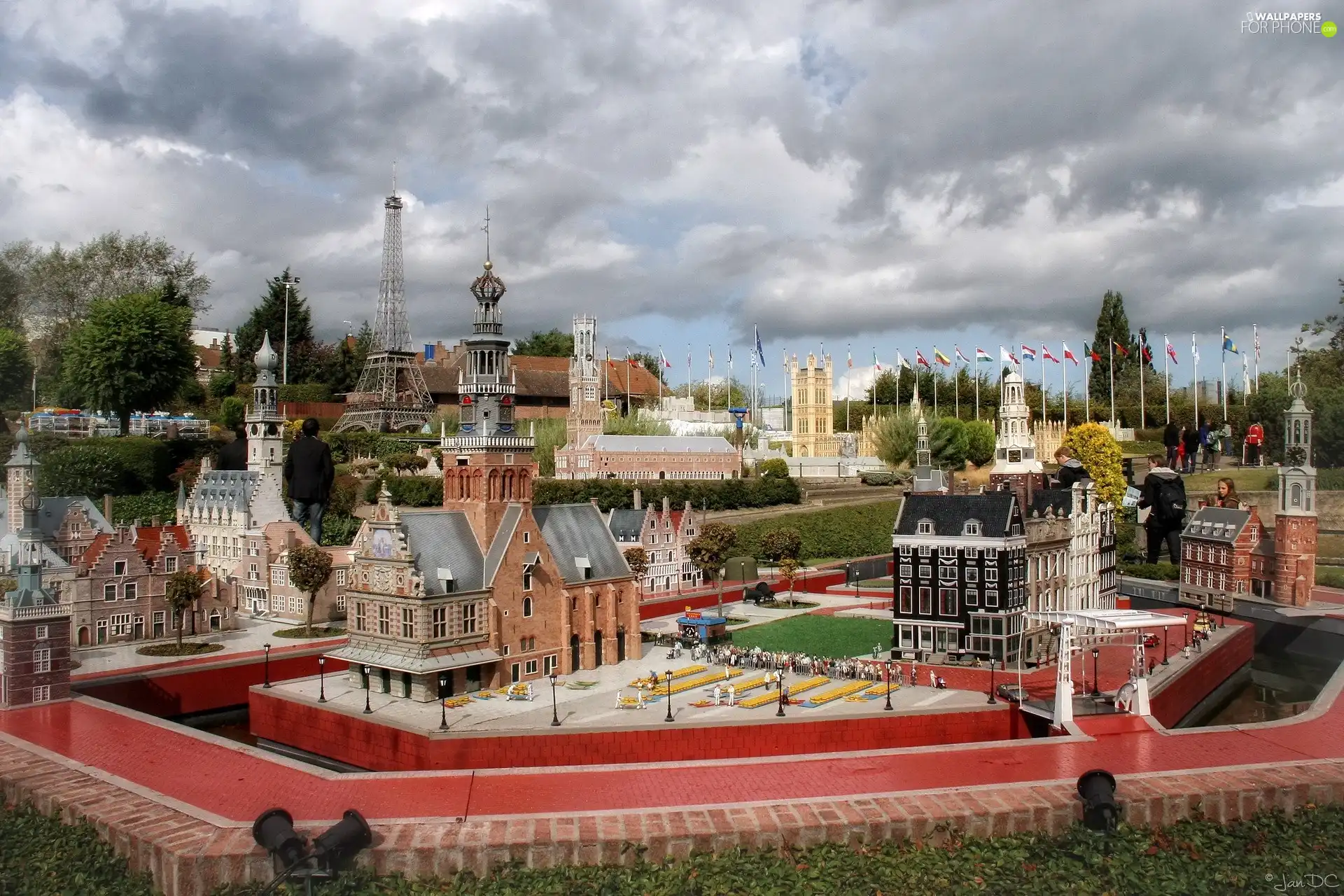 clouds, Park, Miniatures