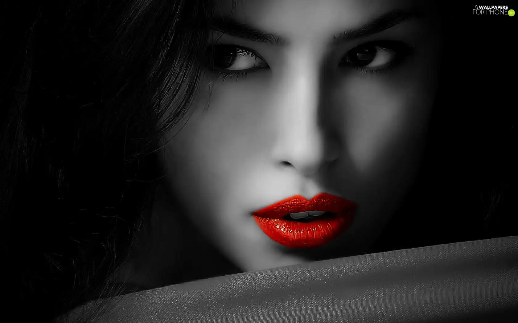 lips, Women, portrait