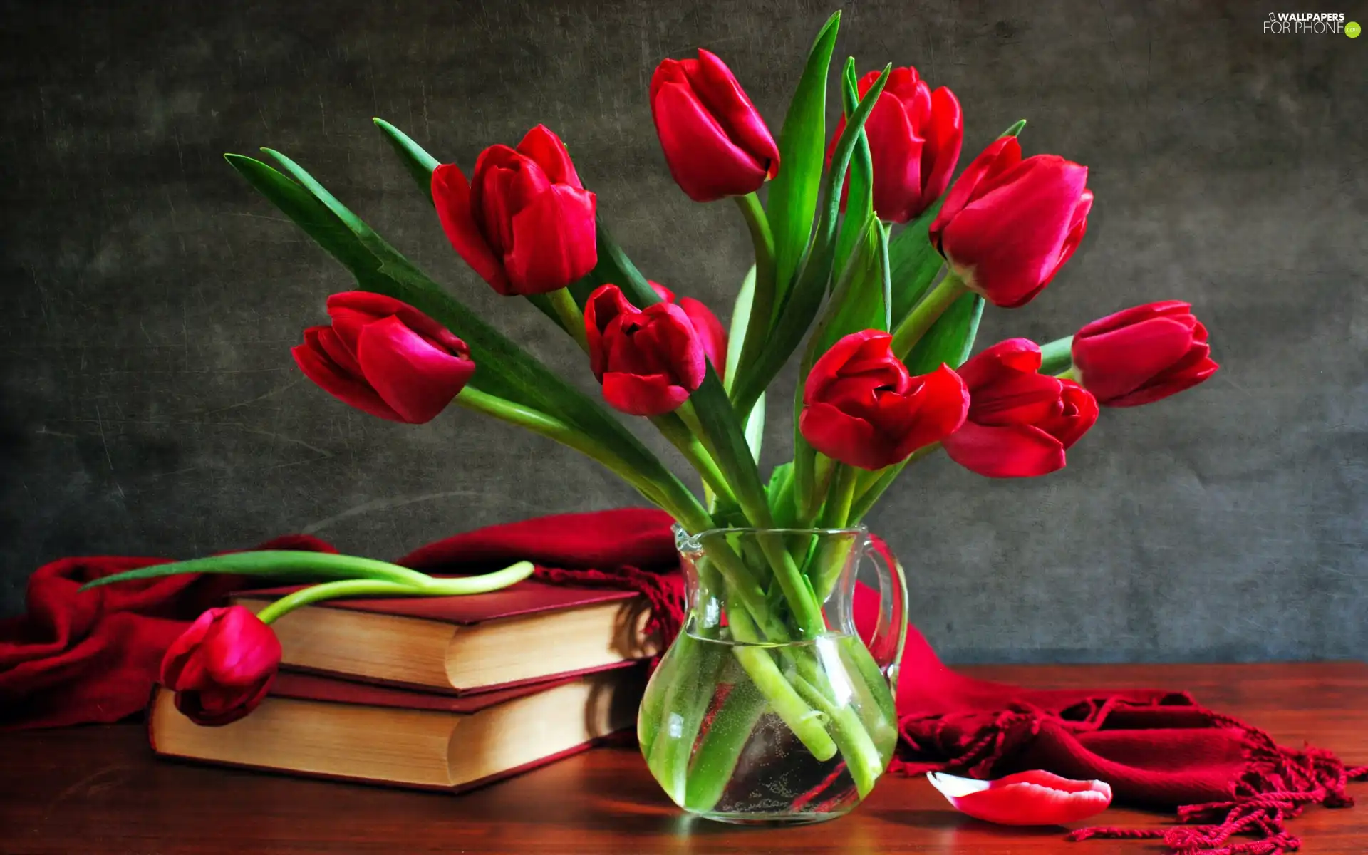 Red, Tulips